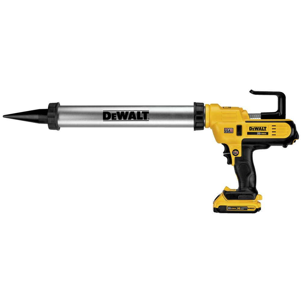 DEWALT 20V MAX* Cordless Caulking Gun, Sausage Pack, 300-600ml, Tool Only (DCE580B)