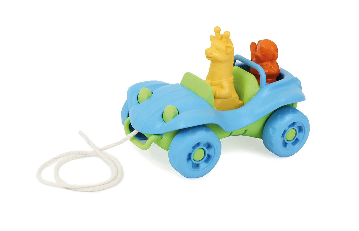 Green Toys Dune Buggy Pull Toy Blue, 1 EA