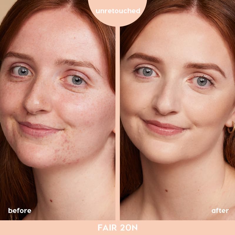 ColourPop Pretty Fresh Tinted Moisturizer - Hydrating Skin Tint with Lightweight Coverage - Formulated with Hyaluronic Acid & Coconut Water for Healthy-Looking Skin - Deep Dark 24N (1.45 oz)