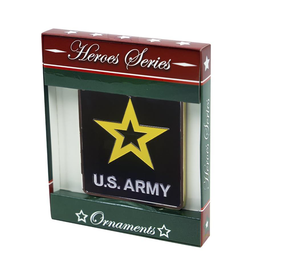 Allied Products Navy Heroes Series Holiday Ornament - Officially Licensed Navy Medallion