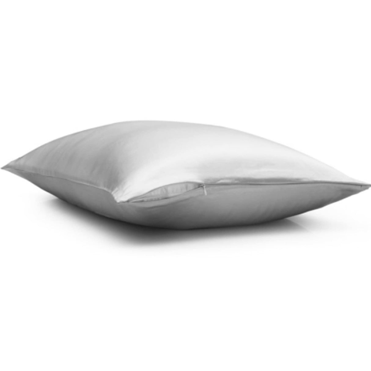 Pink Silk Pillow Cases with Zipper Made in USA, 100% 22 Momme Mulberry Silk Pillowcase for Hair and Skin, Acne Free, Anti Aging, Anti Wrinkle, Hypoallergenic (Pink, Standard)