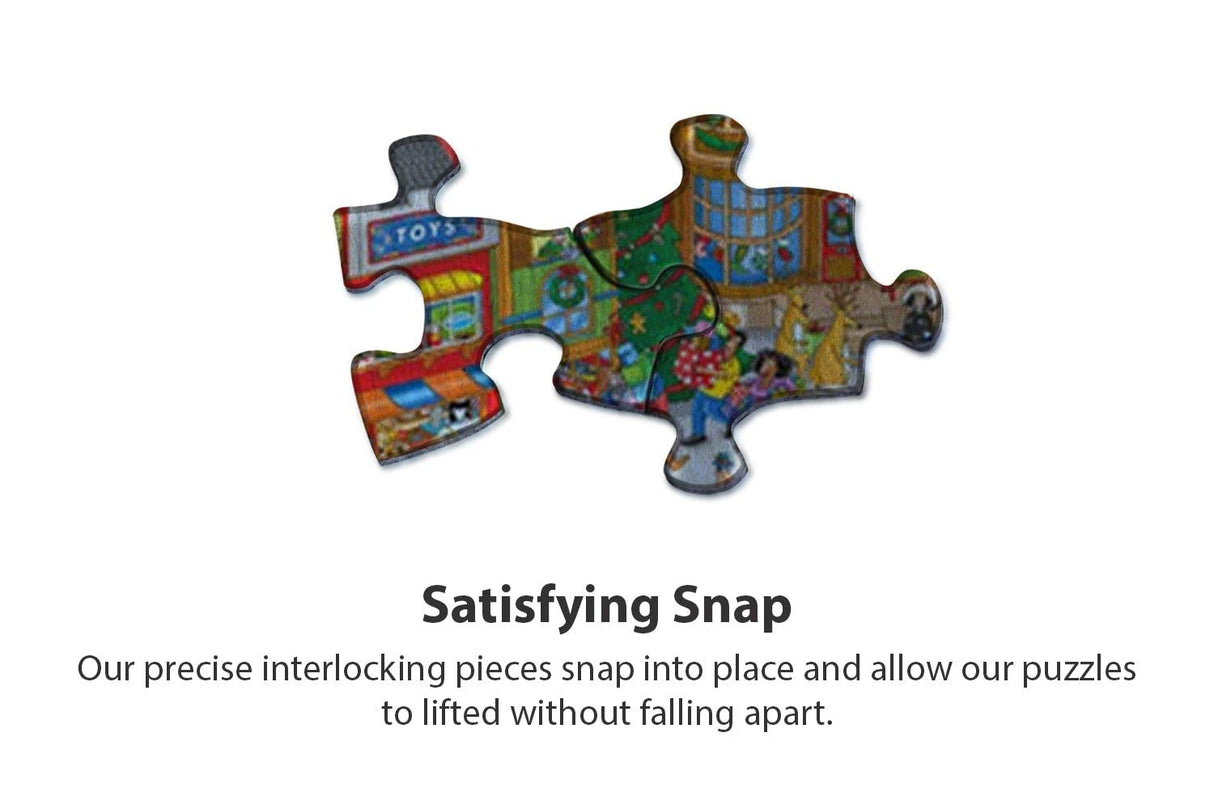 Springbok- Holiday Havoc - 400 Piece Jigsaw Puzzle Features a Fun Holiday Scene That Includes Everything we Love About The Holidays