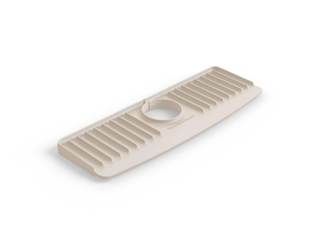 WeatherTech FaucetMat Duo - Protect Your Kitchen & Bathroom Countertops - Dark Grey/Slate