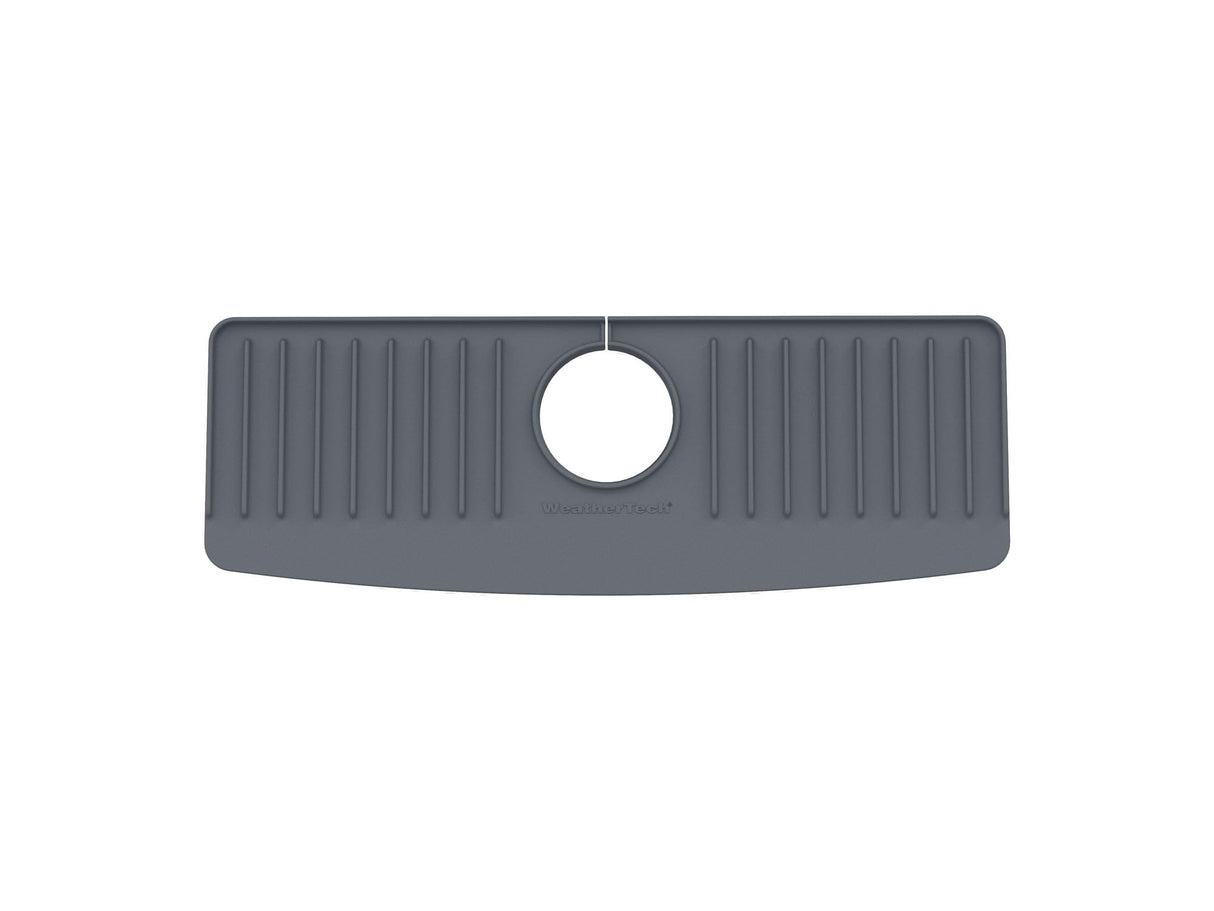 WeatherTech FaucetMat Duo - Protect Your Kitchen & Bathroom Countertops - Dark Grey/Slate