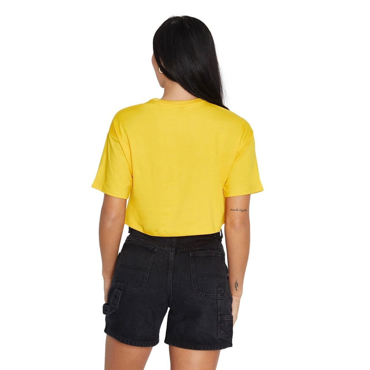 Lojobands Women's College Gameday Outfit T-Shirt Crop Tee Repeat Tee Tailgate Crop Top