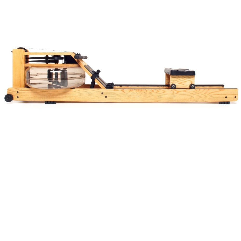 WaterRower Ash Rowing Machine with S4 Monitor | USA Made Water Rower | Original Handcrafted Erg Machine for Home Use & Gym