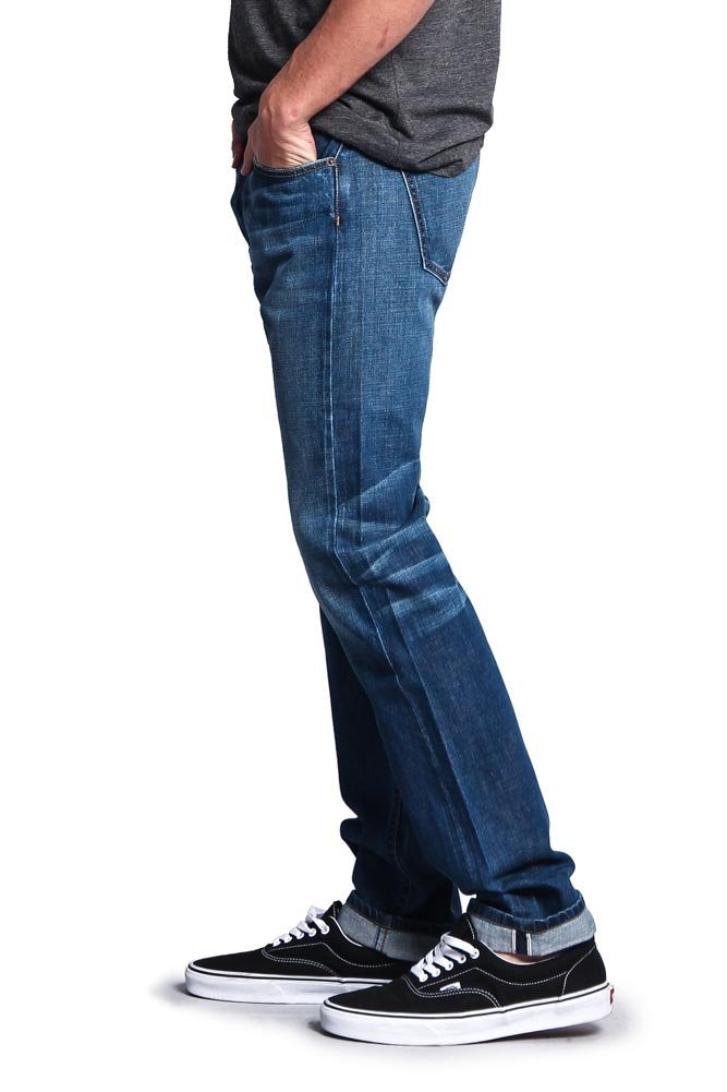 Men's Straight Fit Selvedge Jeans M527SV (Made in USA)