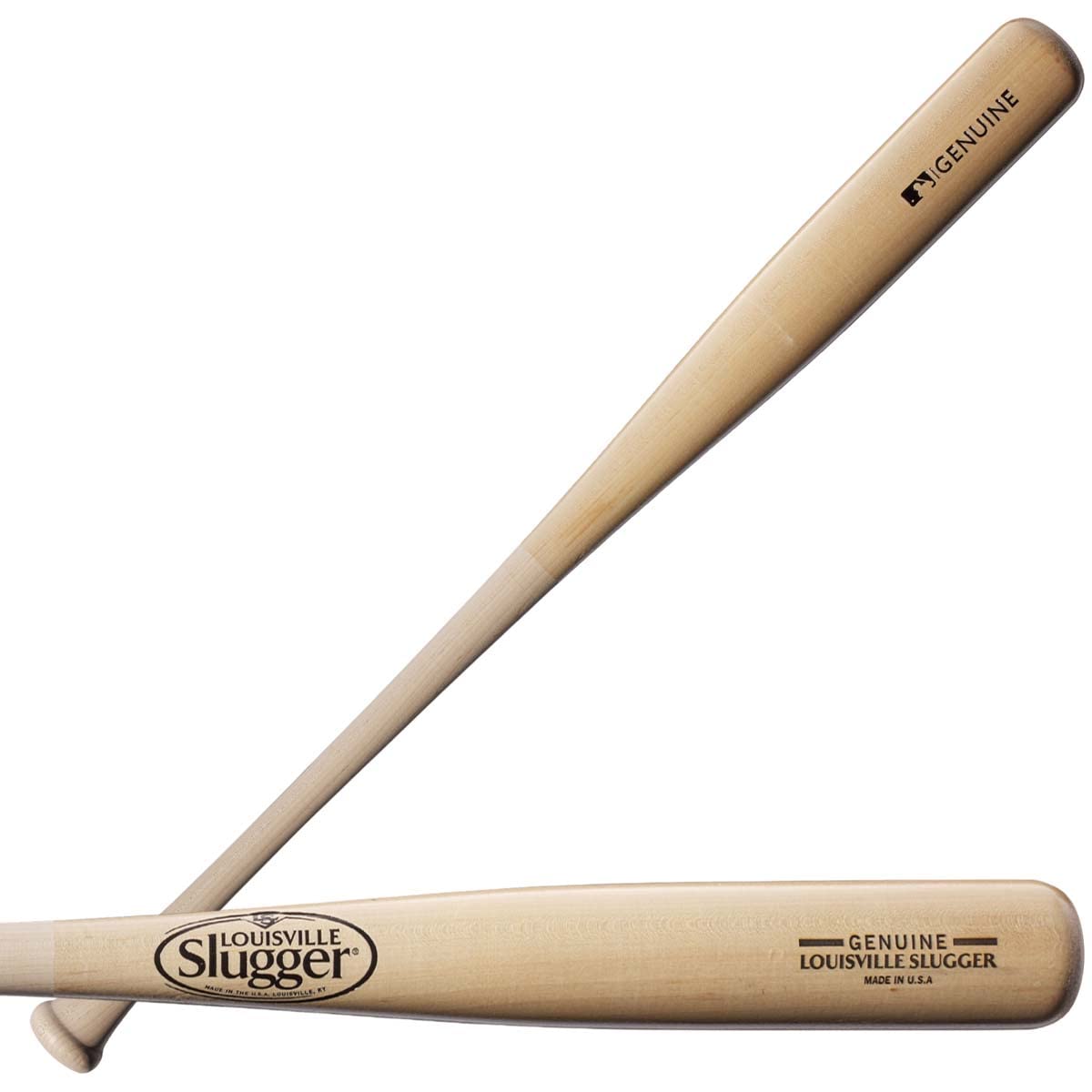 Louisville Slugger Genuine Mix Unfinished Natural Clear Baseball Bat