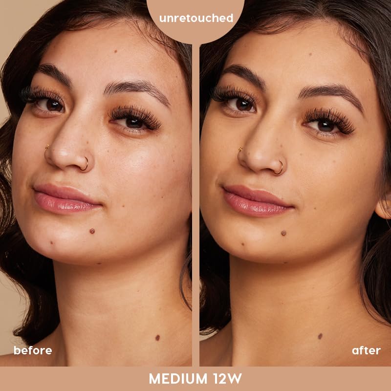 ColourPop Pretty Fresh Tinted Moisturizer - Hydrating Skin Tint with Lightweight Coverage - Formulated with Hyaluronic Acid & Coconut Water for Healthy-Looking Skin - Deep Dark 24N (1.45 oz)