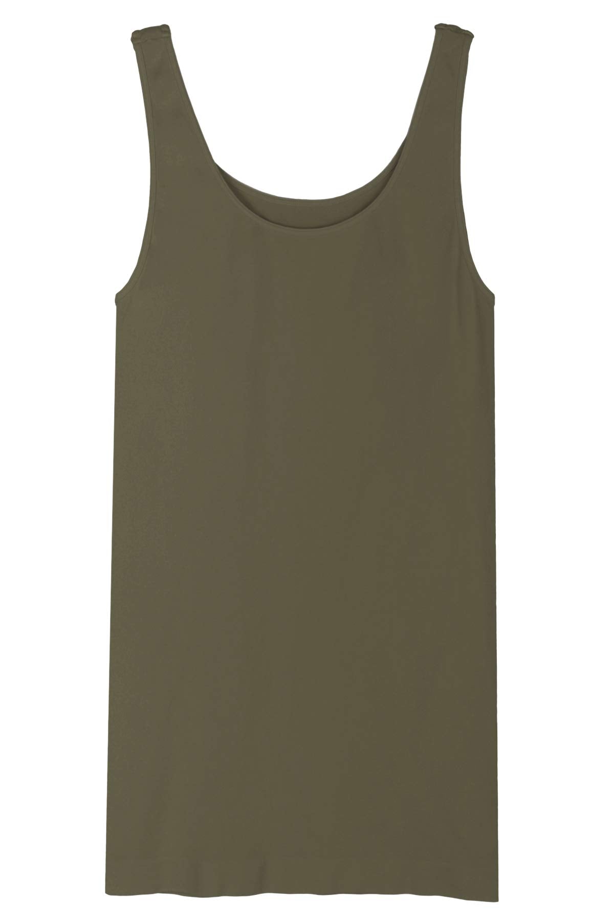 NIKIBIKI Women Seamless Basic Jersey Tank Top, Made in U.S.A, One Size