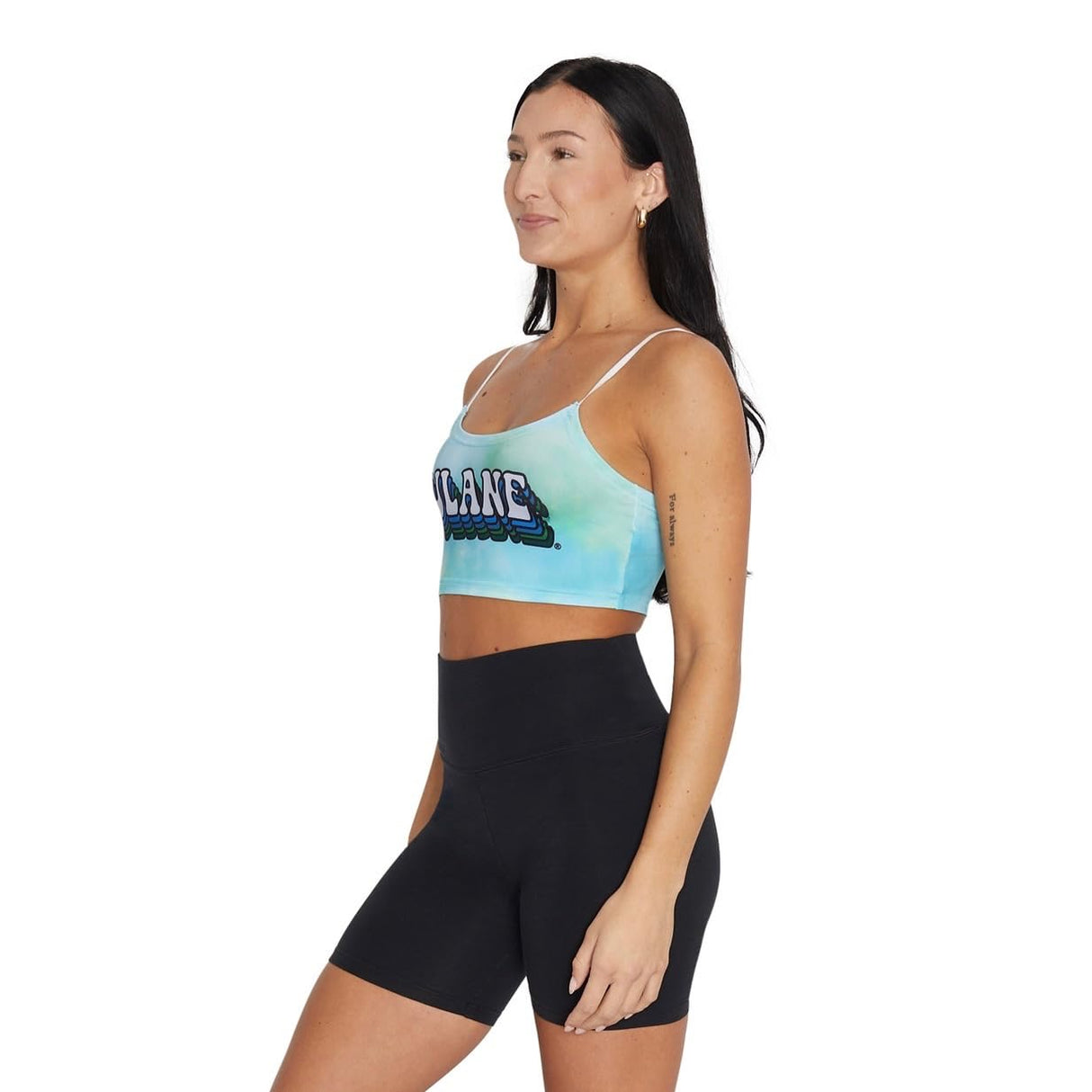 Lojobands Women's Tailgate Outfit College Spaghetti Tank Top Crop Top Made in USA One Size Fits Most