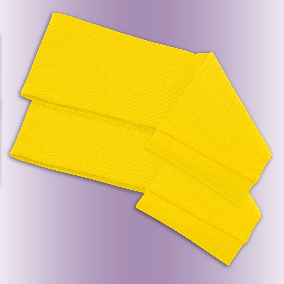 Men's Cotton Headbands Sweatbands 3" Wide Sports Fitness Yoga Fashion Made in USA