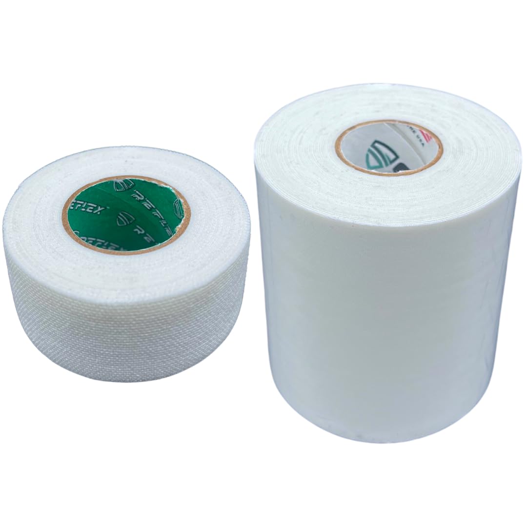 Shield Turf Tape Youth Kit Football | Turf Tape Football, USA Made, 3 Inch Size, 4-Way Stretch Flexibility, Waterproof, Reflex Stretch Tape, Black