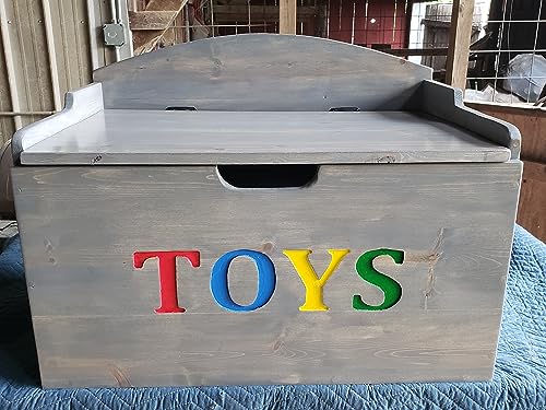 Personalized/Hand Carved/Toy Chest/Toy Box/Chest/Baby Gift/Memory Keeper/Gift/Christmas Present/Made in USA (36, red oak)