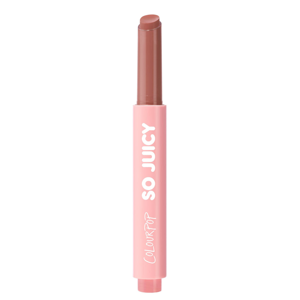 ColourPop So Juicy Plumping Lip Gloss Balm - Hydrating Lip Gloss & Balm Hybrid with Peptides - Non-Sticky Formula - Visibly Plumps Lips & Delivers Buildable Color - Guava Glaze (0.07 oz)