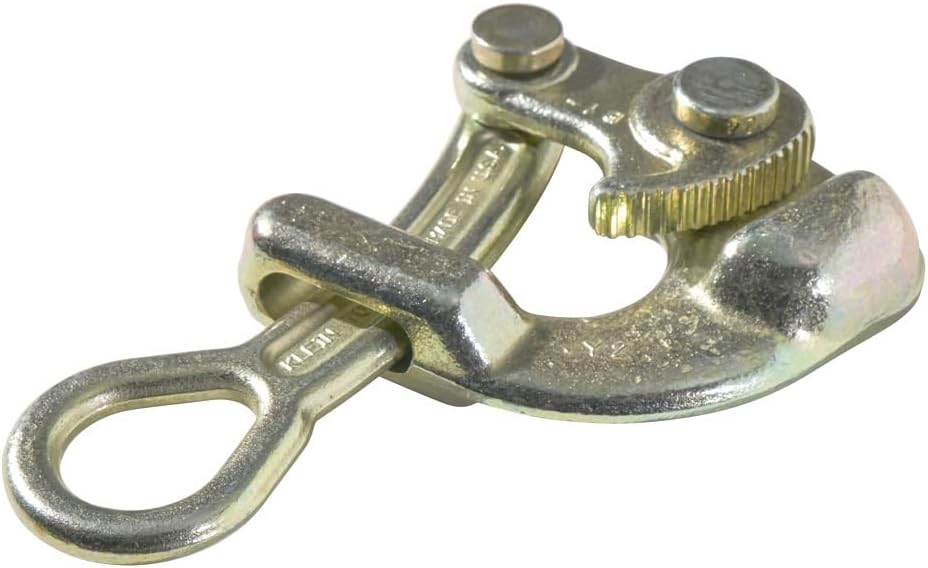 Klein Tools 1604-10 Grip, Made in USA, Haven's Grip Wire Pulling Tool for Wire Rope to 0.25-Inch, Maximum Load 2500-Pound