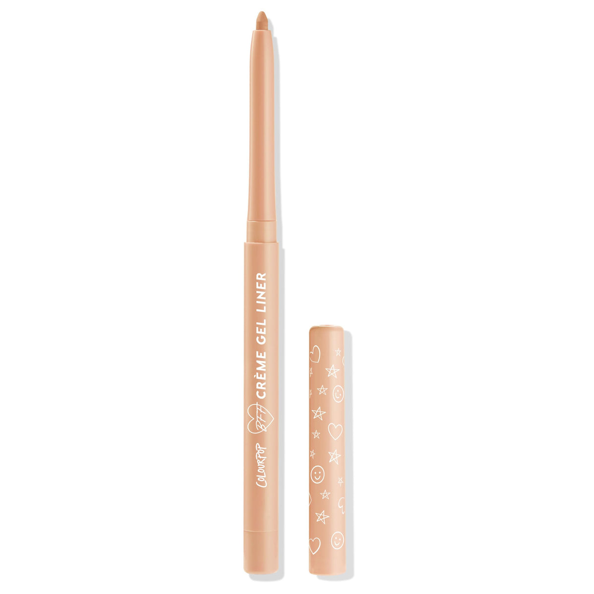 Colourpop BFF Crème Gel Liner - Waterproof Gel Eyeliner Pen with a High-Pigment & Buildable Formula - Colored Eyeliner with 18-Hour Wear - Honeydude (0.01 oz)