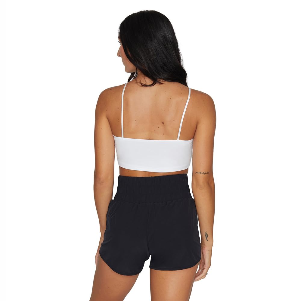 Lojobands Women's Tailgate Outfit College Spaghetti Tank Top Crop Top Made in USA One Size Fits Most