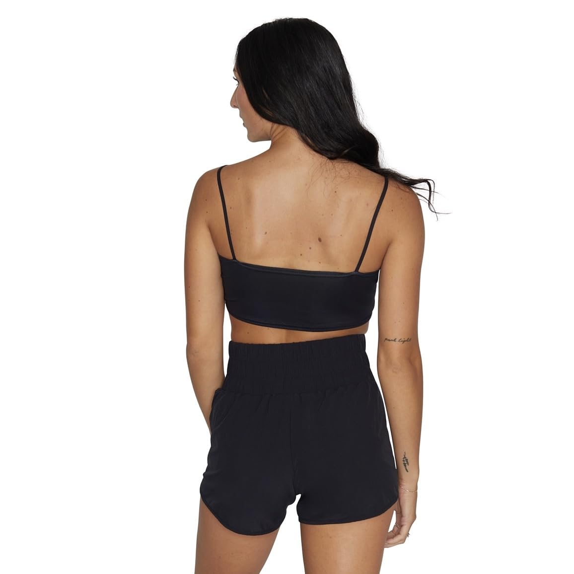 Lojobands Women's Tailgate Outfit College Spaghetti Tank Top Crop Top Made in USA One Size Fits Most