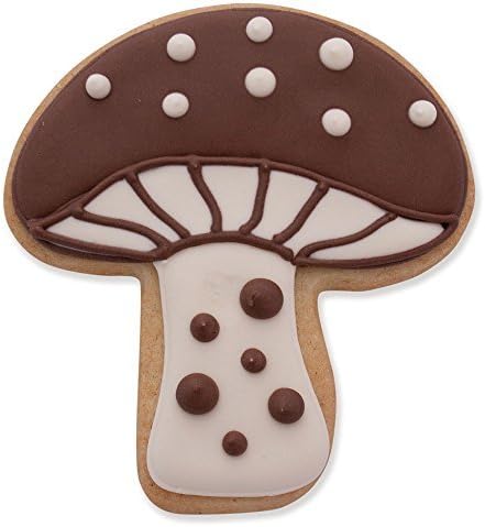 Mushroom Cookie Cutter 3.25" Made in USA by Ann Clark