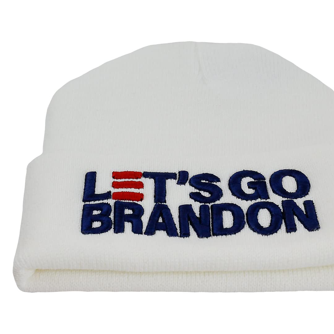 Made in USA Exclusive 2024 47th President 3D Trump Skull Knit Beanie Cap President Beanie Hat