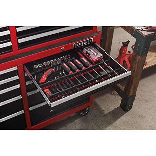 CRAFTSMAN S2000 26IN 4-DRAWER CHEST W/LIGHT & DIVIDE (CMST32642RB)