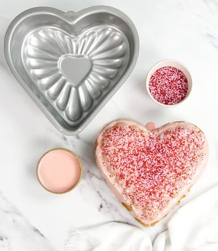 USA Pan Bakeware Nonstick Fluted Tube Cake Pan, Aluminized Steel 10-Inch