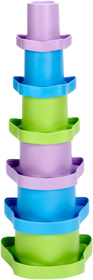 Green Toys Baby Toy Starter Set - 8 Piece Motor Skill Development Toy