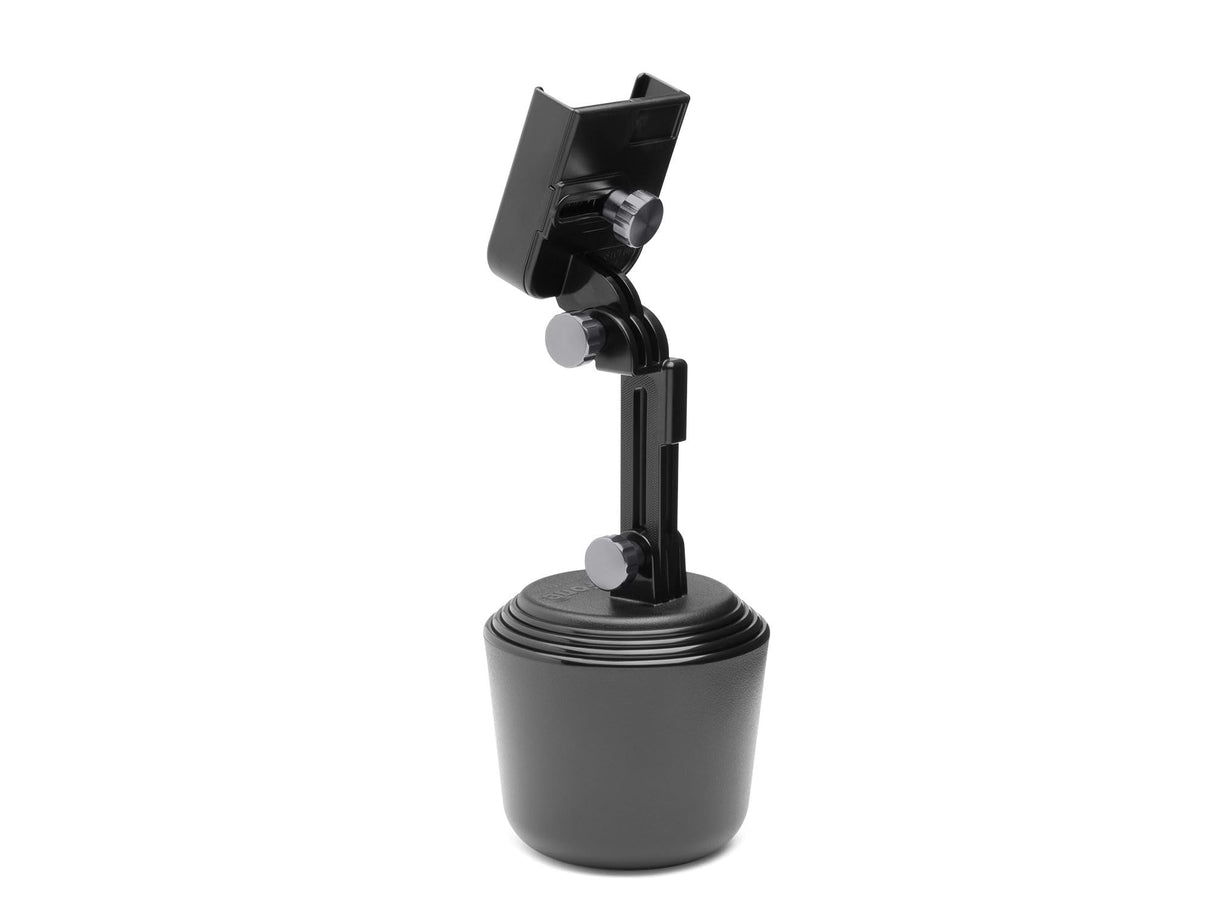 WeatherTech CupFone with Extension – Adjustable, Universal Cup Holder Phone Mount Accessory for Car – Compatible with iPhone & Other Smartphones – Open Access Design for Cell Phone Charging