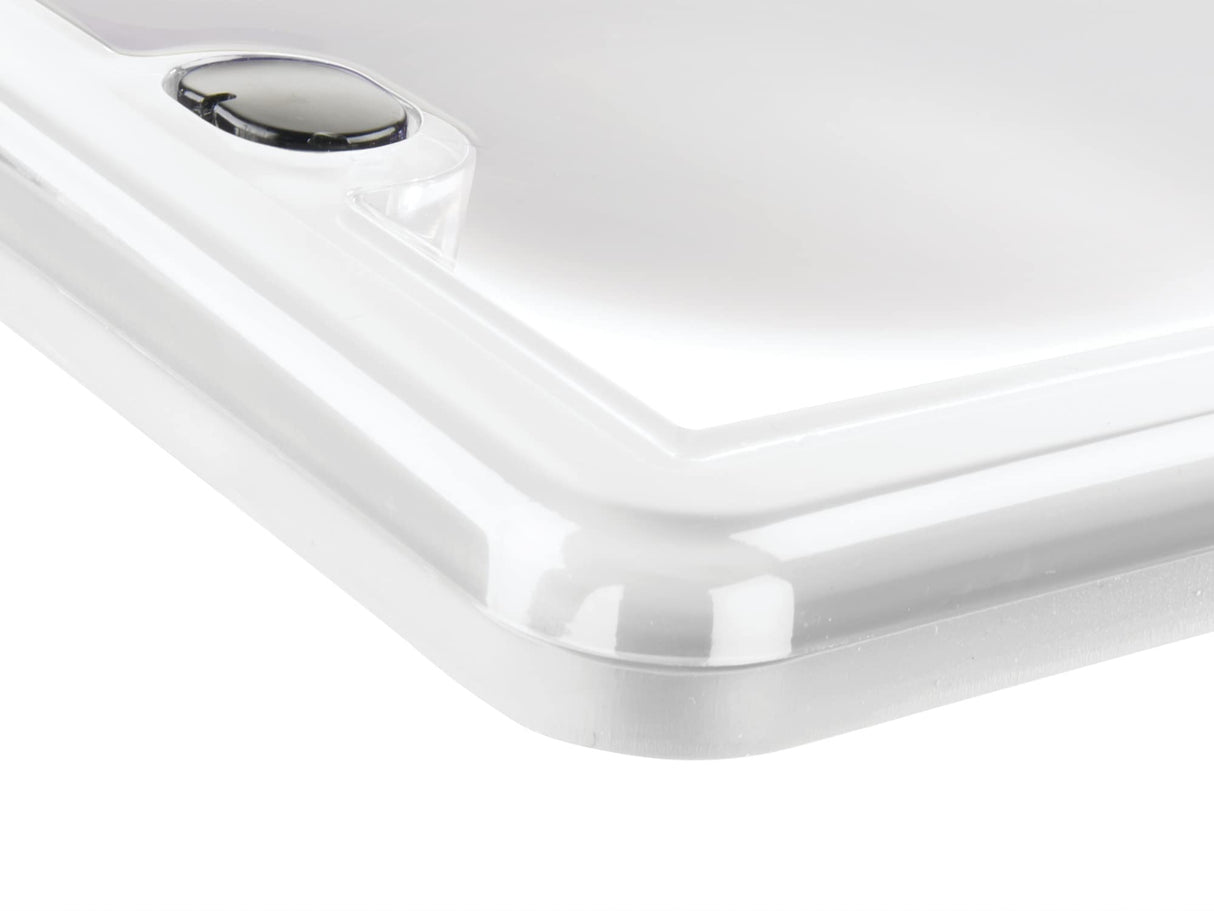 WeatherTech ClearCover License Plate Cover and Frame, Baby Blue