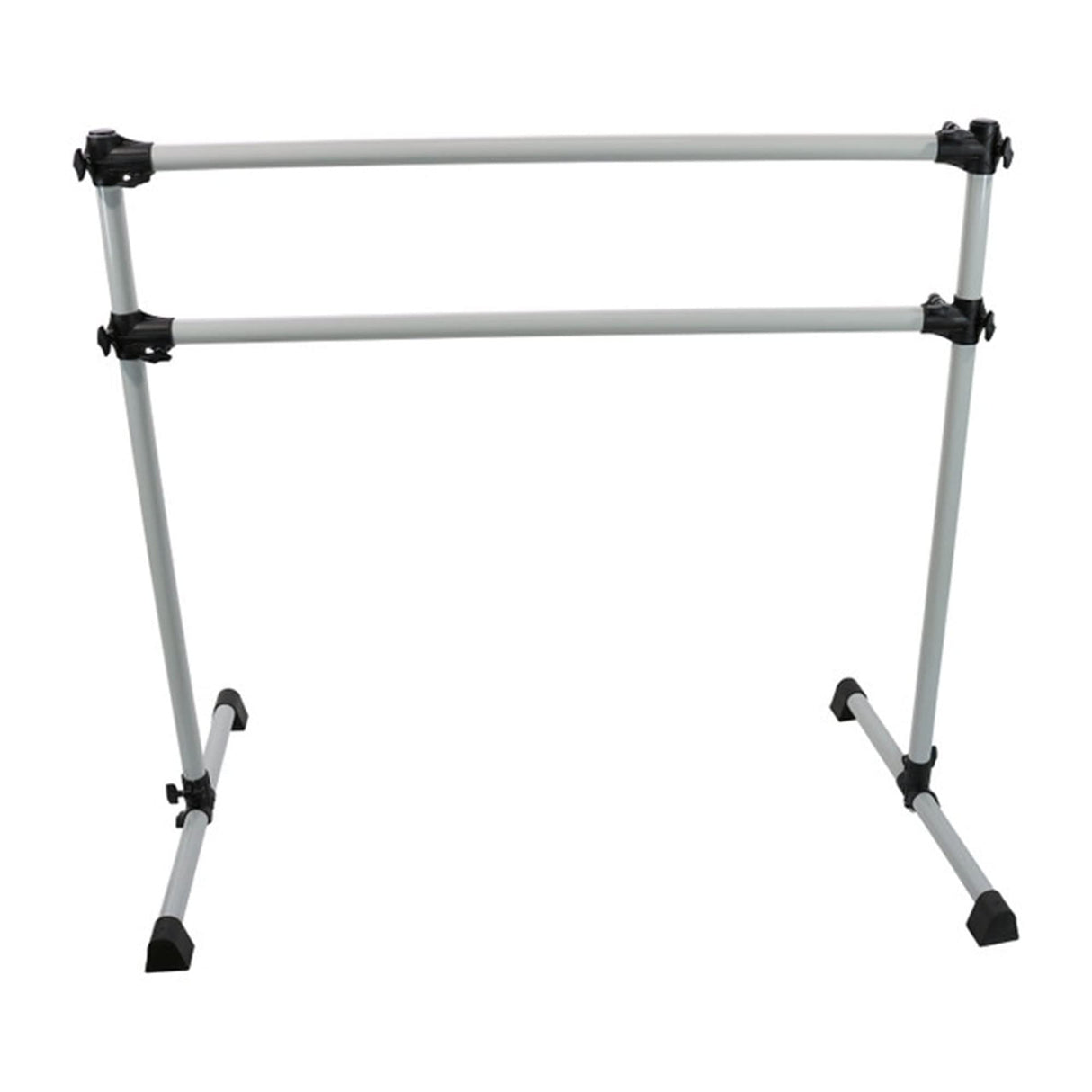 VITA Barre Portable Freestanding Double Ballet Barre, Prodigy, Aluminum | Adjustable Height, USA Made, Home or Gym Exercise Equipment for Kids & Adults | Dance, Fitness, Pilates