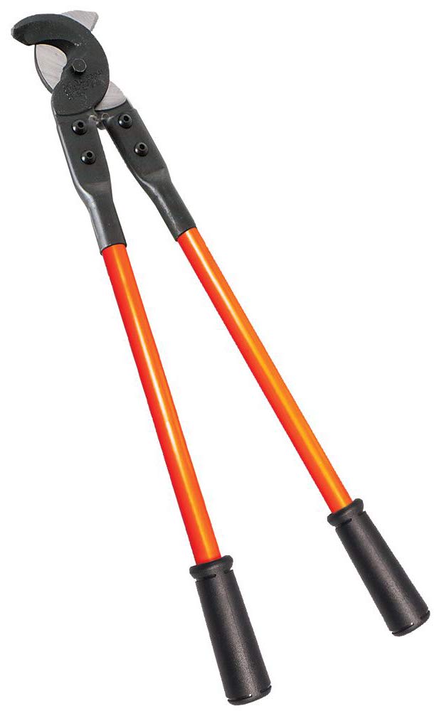 Klein Tools 63041TH 25-Inch Cable Cutter with Protective Sleeve, Made in USA