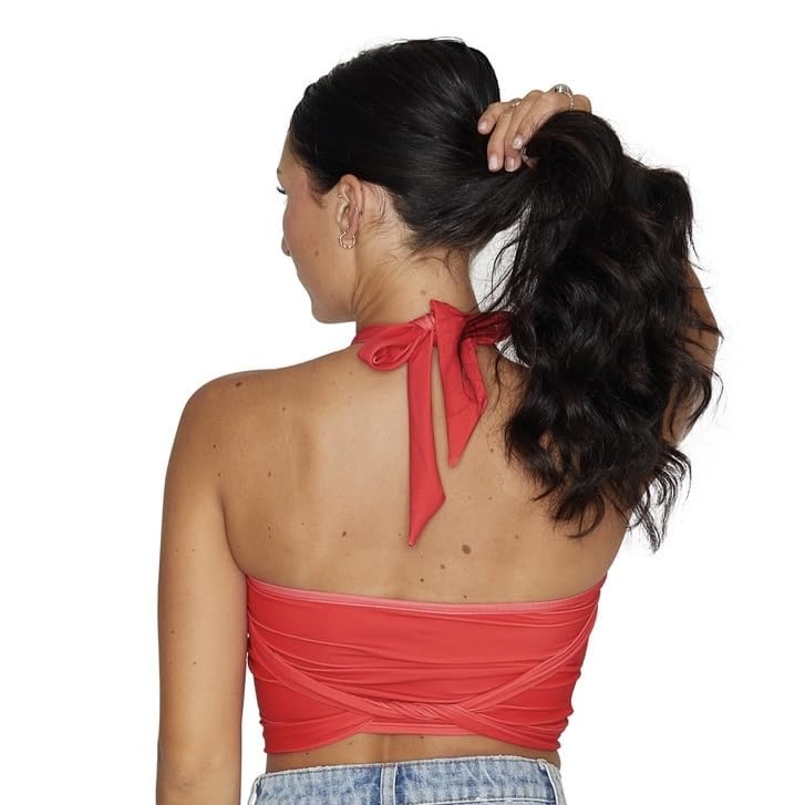 Lojobands Women's Multi Way Bandeau Tube Top One Size Made in USA