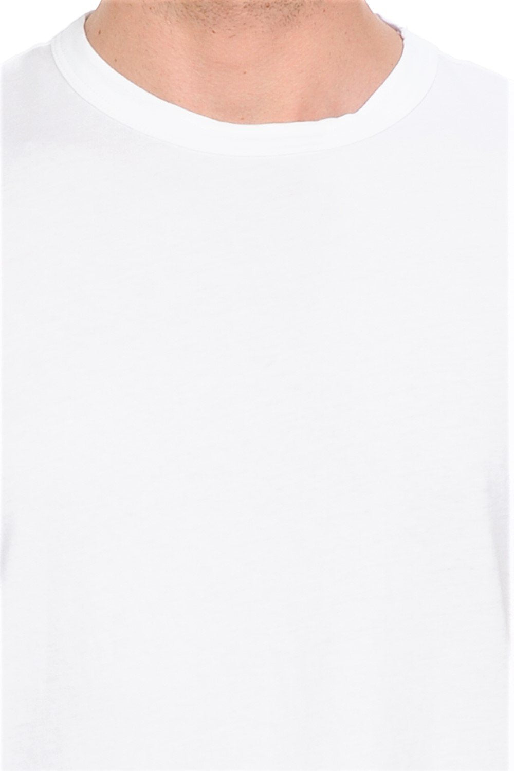 YURO-K Men's Premium Binded Neck Cotton Classic Short Sleeve Crew T-Shirt