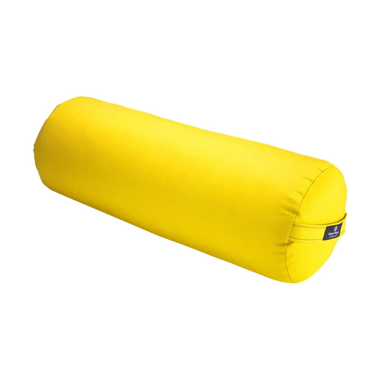 Hugger Mugger Round Yoga Bolster - Firm Round Shape, Higher Profile, Great Under Knees, Soft Support, Handmade in The USA