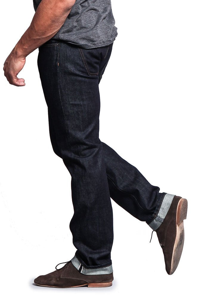 Men's Straight Fit Selvedge Jeans M527SV (Made in USA)