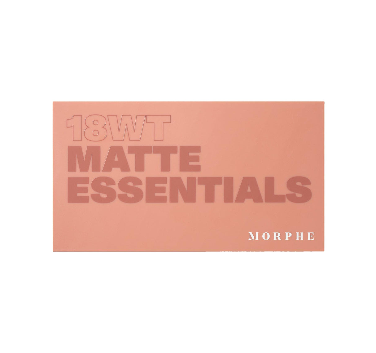 Morphe 18CT Makeup Palette - Matte Essentials Artistry Palette with Cool-Toned, All Matte Shades - Made to Build, Blend & Layer Flawlessly for Everyday, Versatile Makeup Looks (0.68 oz)