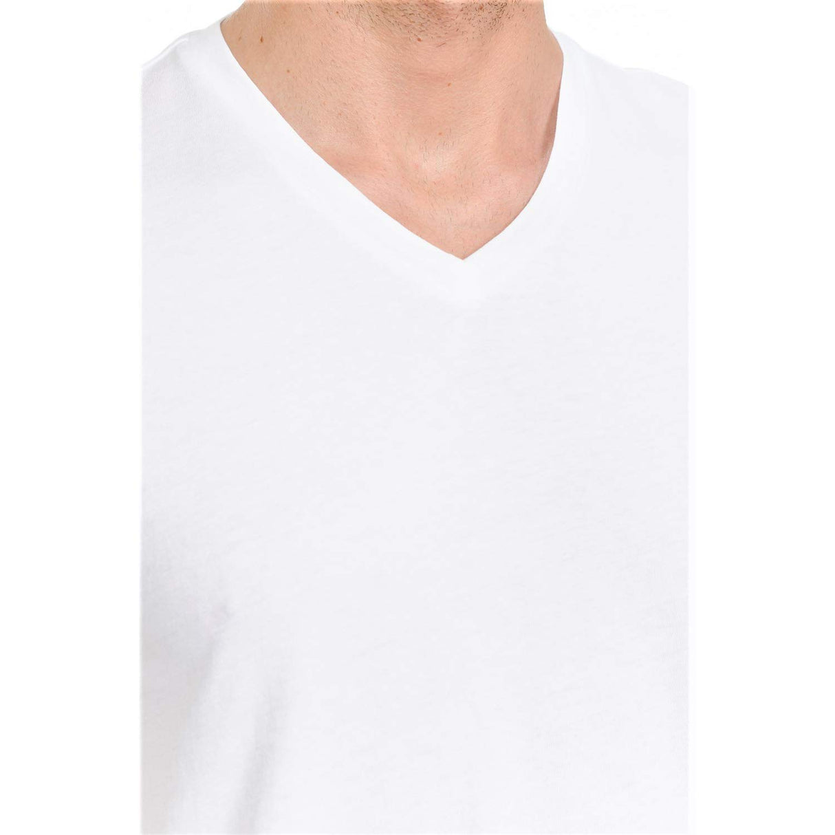 YURO-K Men's Short Sleeve V-Neck T-Shirt Premium Cotton Classic Short Sleeve V-Neck T-Shirt