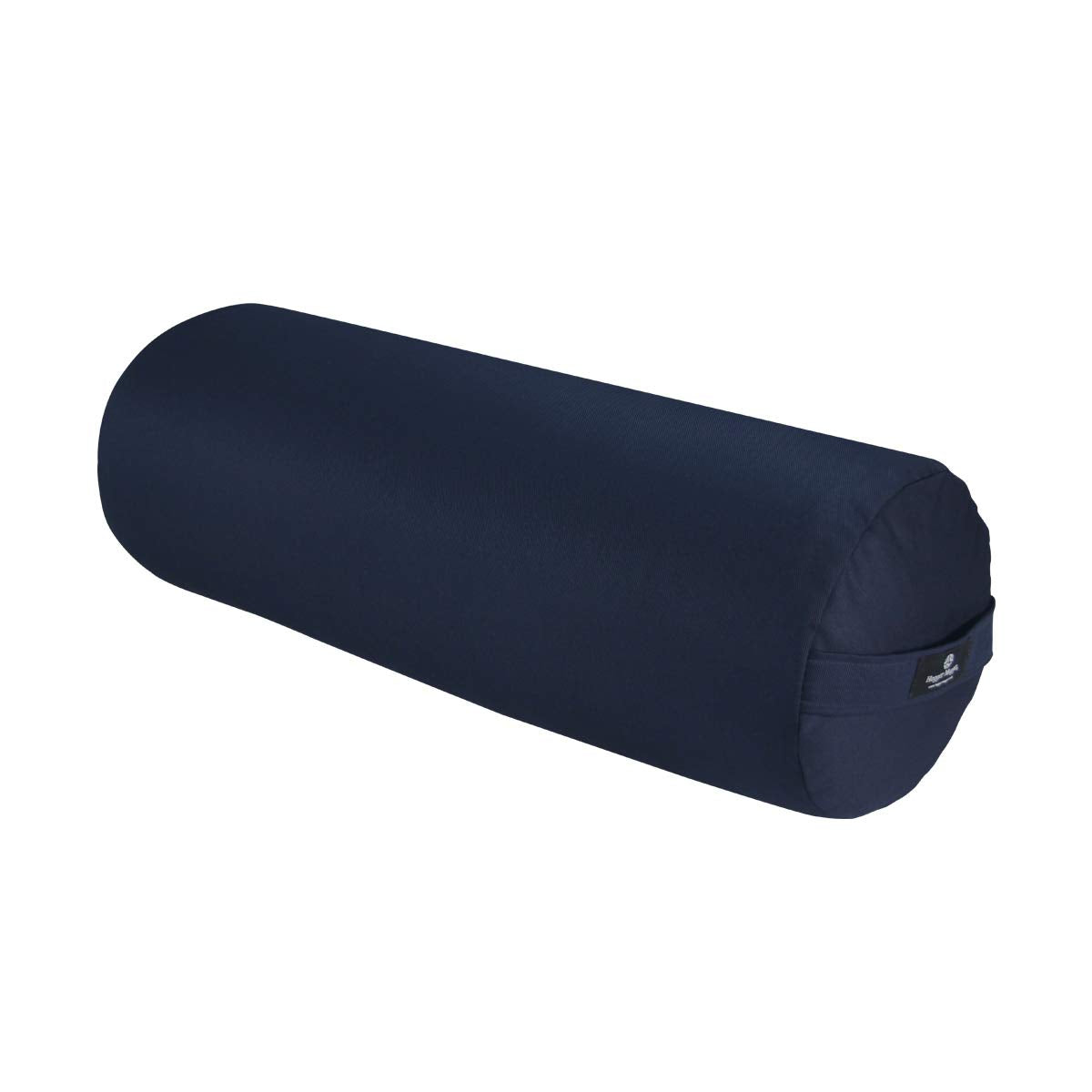 Hugger Mugger Round Yoga Bolster - Firm Round Shape, Higher Profile, Great Under Knees, Soft Support, Handmade in The USA