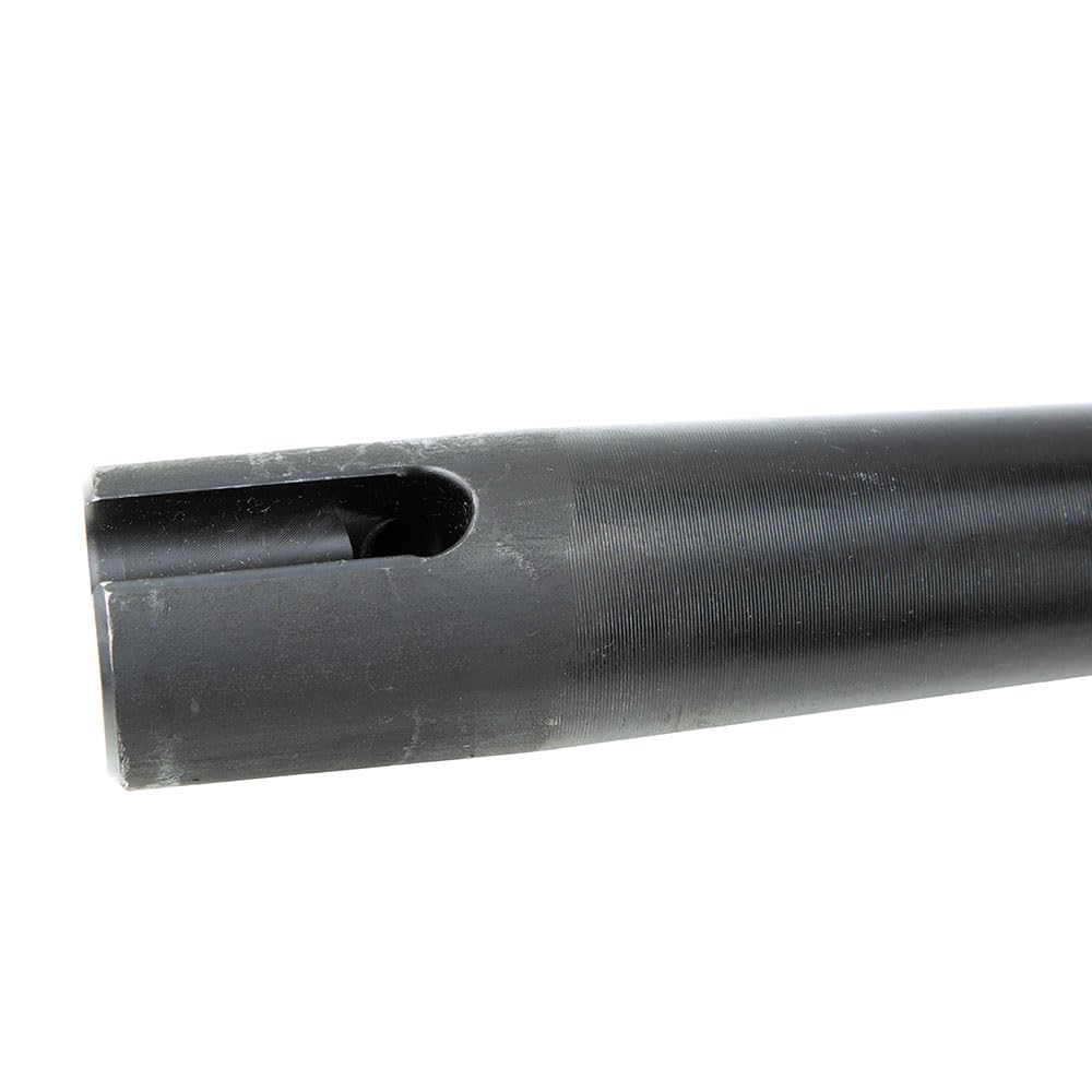 Klein Tools 3256TT Broad-Head Bull Pin, Made in USA, Forged, Heat-Treaded Steel With Black Finish and Tether Hole, 1-1/16-Inch