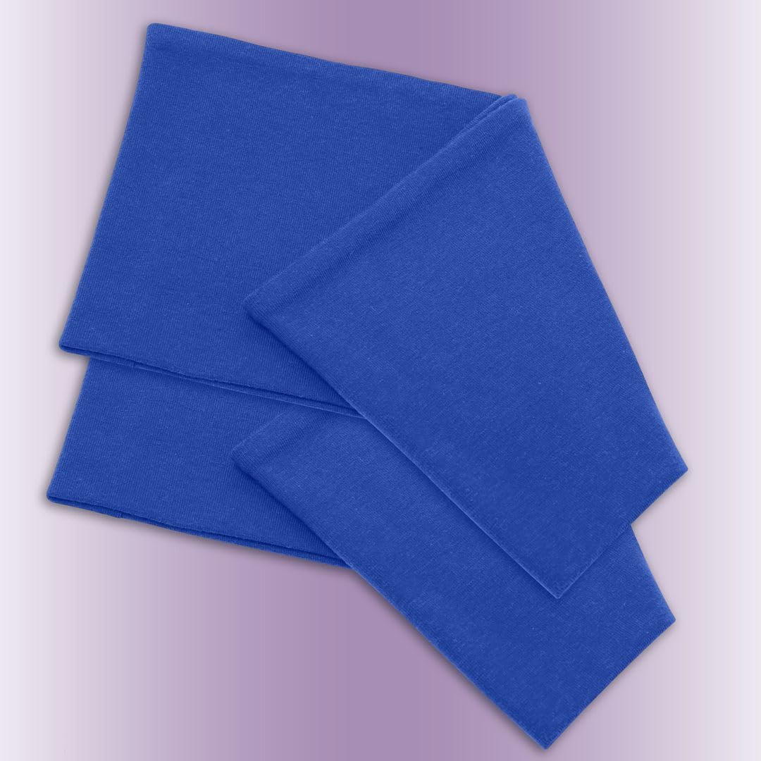 Men's Cotton Headbands Sweatbands 5" Wide Sports Fitness Yoga Fashion Made in USA