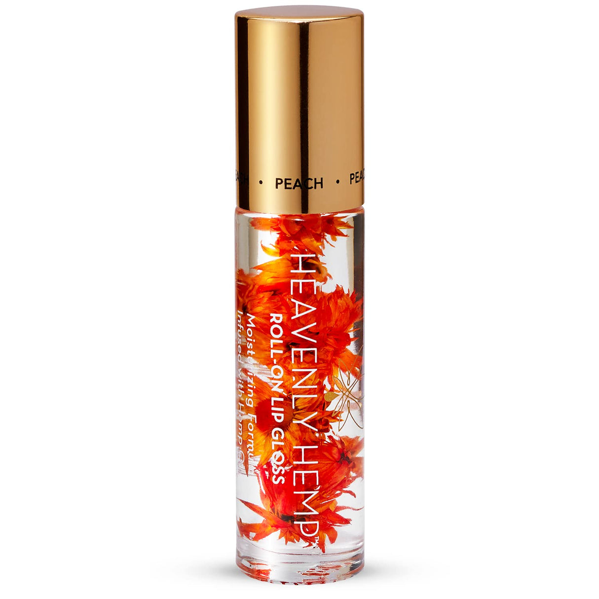 Blossom Scented Roll on Lip Gloss, Infused with Real Flowers, Made in USA, 0.20 fl. oz./5.9ml, Watermelon