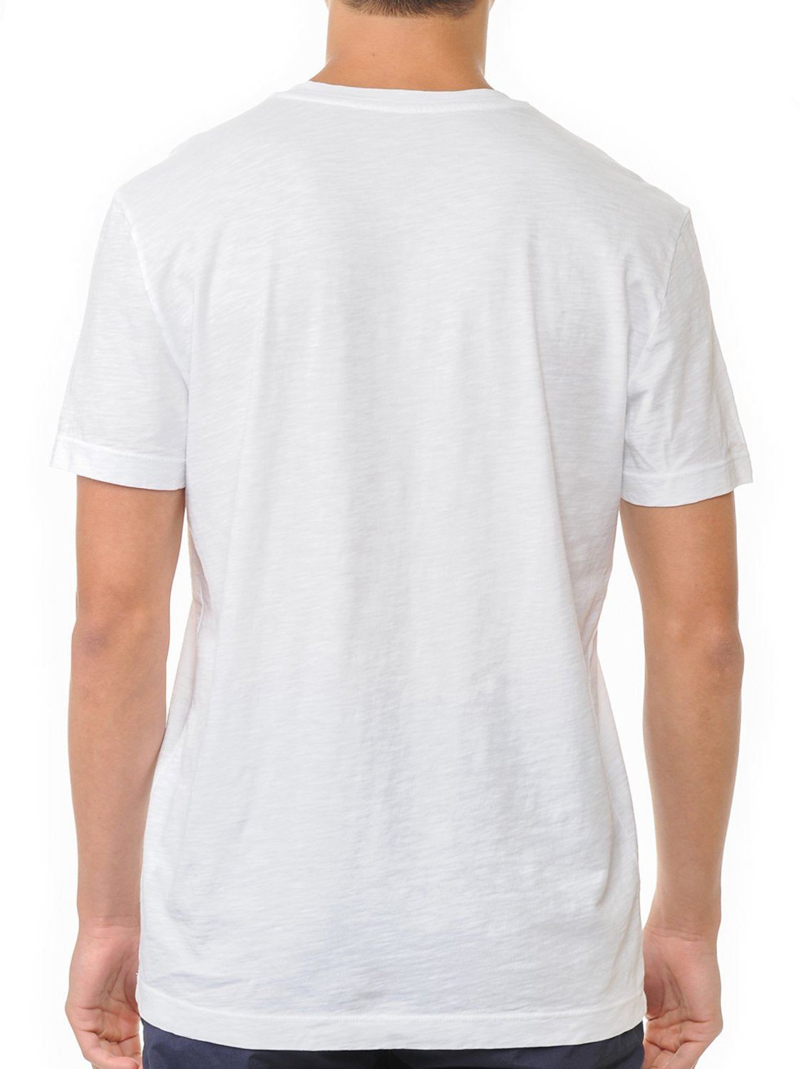 YURO-K Men's Short Sleeve V-Neck T-Shirt Premium Cotton Classic Short Sleeve V-Neck T-Shirt