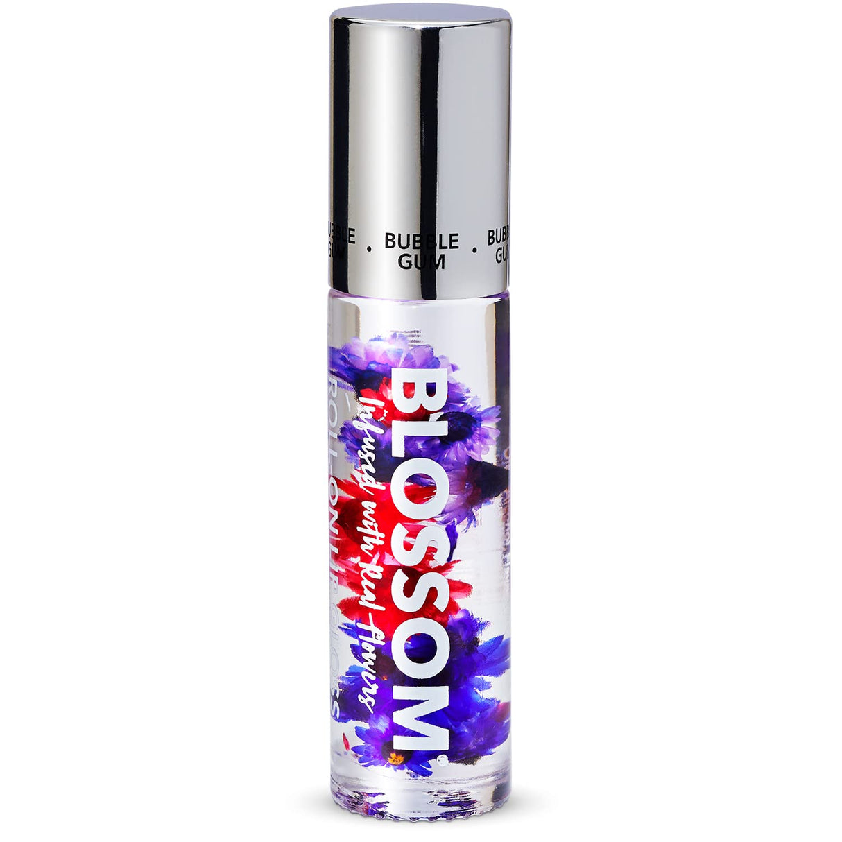 Blossom Scented Roll on Lip Gloss, Infused with Real Flowers, Made in USA, 0.20 fl. oz./5.9ml, Watermelon