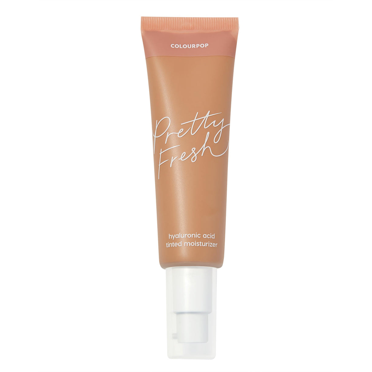 ColourPop Pretty Fresh Tinted Moisturizer - Hydrating Skin Tint with Lightweight Coverage - Formulated with Hyaluronic Acid & Coconut Water for Healthy-Looking Skin - Deep Dark 24N (1.45 oz)