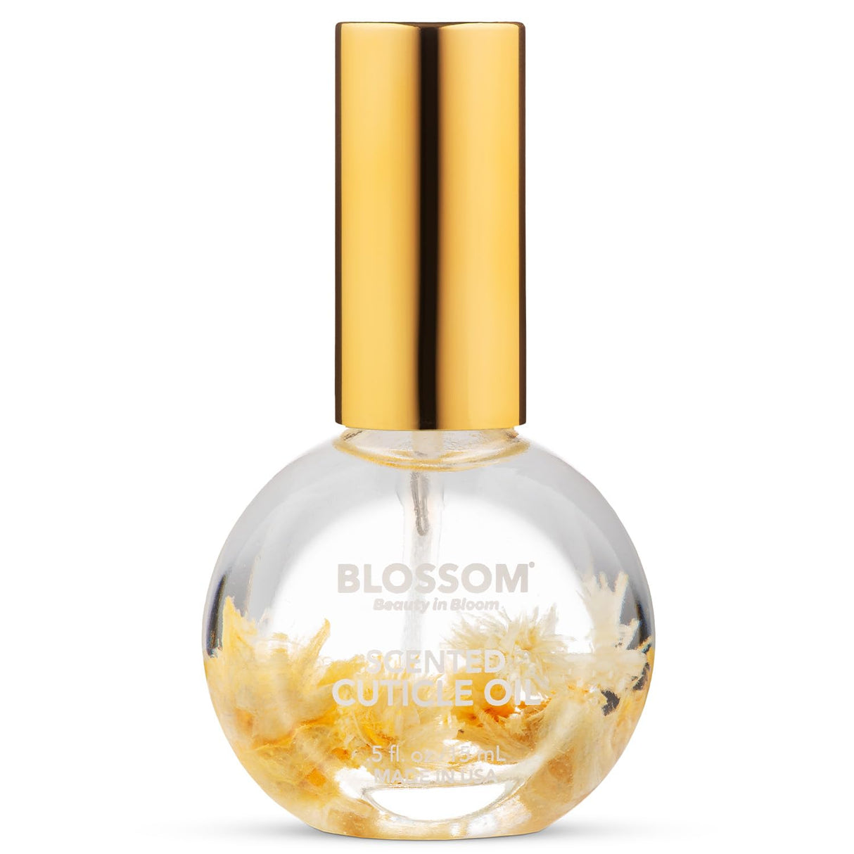 Blossom Scented Cuticle Oil, Infused with Real Flowers, Hydrating, Moisturizing, Strengthening, Made in USA, 0.5 fl. oz, Amazon Exclusive, Watermelon