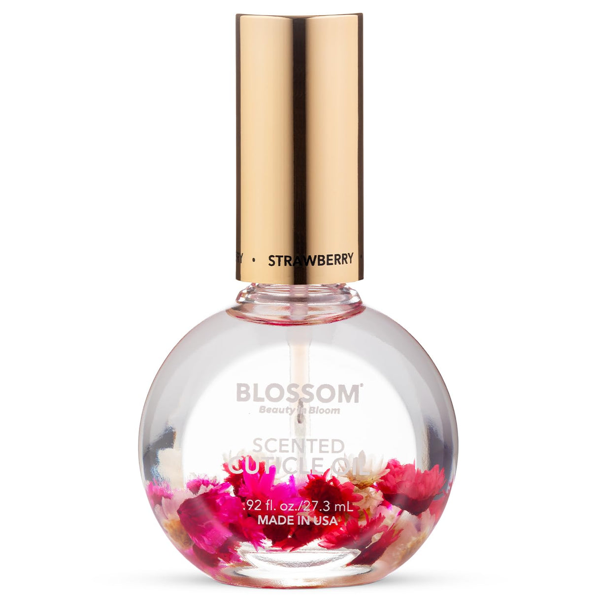 Blossom Scented Cuticle Oil, Infused with Real Flowers, Hydrating, Moisturizing, Strengthening, Made in USA, 0.5 fl. oz, Amazon Exclusive, Watermelon