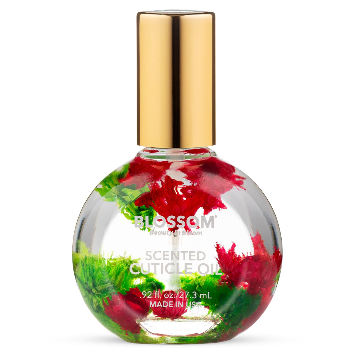 Blossom Scented Cuticle Oil, Infused with Real Flowers, Hydrating, Moisturizing, Strengthening, Made in USA, 0.5 fl. oz, Amazon Exclusive, Watermelon