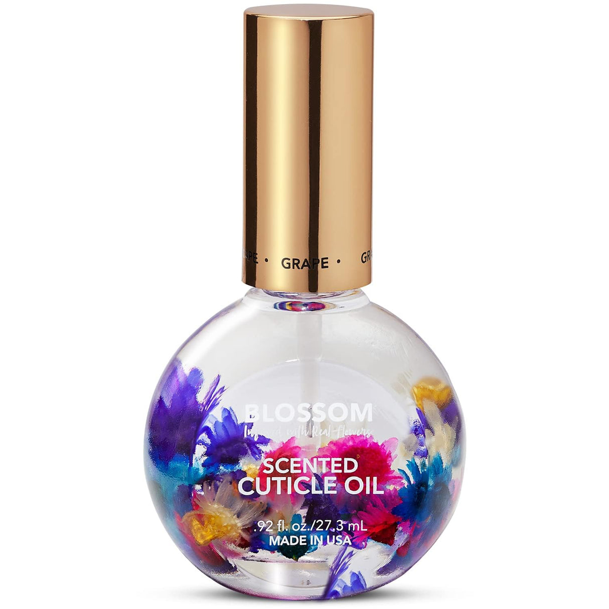 Blossom Scented Cuticle Oil, Infused with Real Flowers, Hydrating, Moisturizing, Strengthening, Made in USA, 0.5 fl. oz, Amazon Exclusive, Watermelon