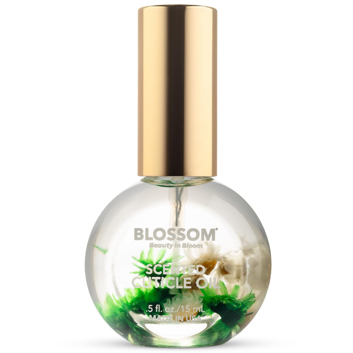 Blossom Scented Cuticle Oil, Infused with Real Flowers, Hydrating, Moisturizing, Strengthening, Made in USA, 0.5 fl. oz, Amazon Exclusive, Watermelon
